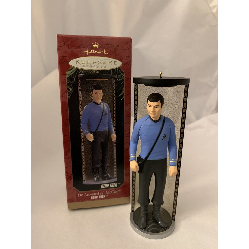 Hallmark Keepsake Ornament Dr. Leonard H. McCoy Star Trek 1997 New Old Stock